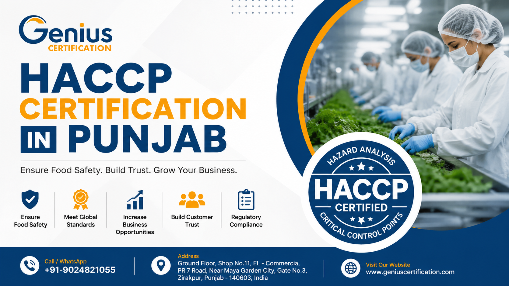 HACCP Certification in Punjab